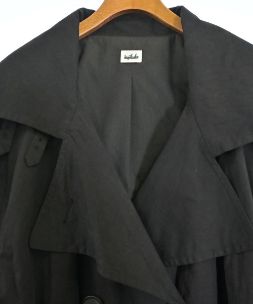 irojikake（イロジカケ）トレンチコート 黒 サイズ:F レディース/2200664321017