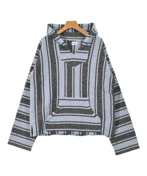 irojikake(イロジカケ)ニット・セーター 青 サイズ:M/2200664321284