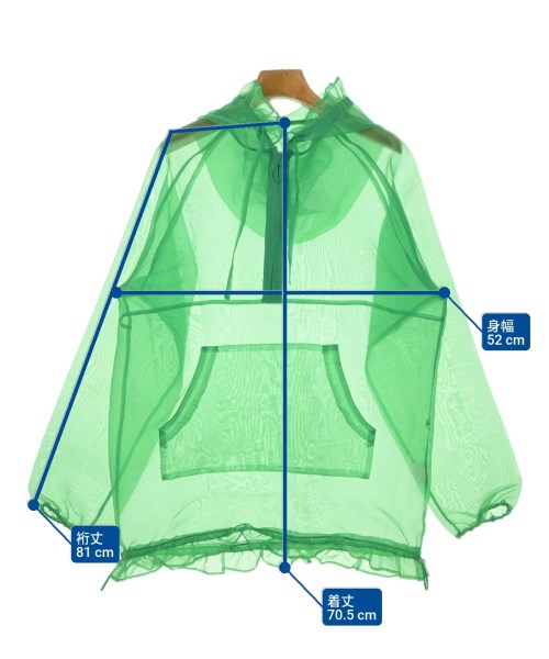 irojikake（イロジカケ）ブラウス 緑 サイズ:F レディース/2200664321659