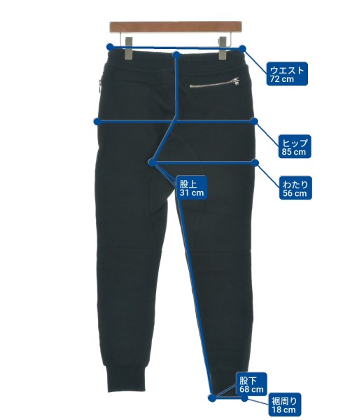BALR.（ボーラ―）スウェットパンツ 黒 サイズ:XS メンズ/2200640954178
