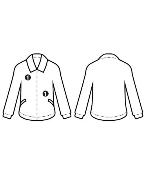 BALR.（ボーラ―）ブルゾン 黒 サイズ:L メンズ/2200624075042