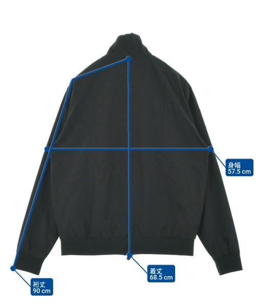 BALR.（ボーラ―）ブルゾン 黒 サイズ:L メンズ/2200624075042