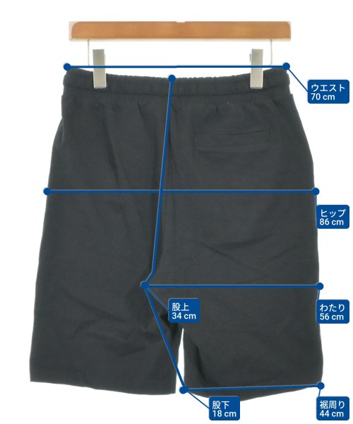 BALR.（ボーラ―）ショートパンツ 黒 サイズ:S メンズ/2200618366231