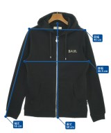 BALR.（ボーラ―）パーカー 黒 サイズ:S メンズ/2200696128059