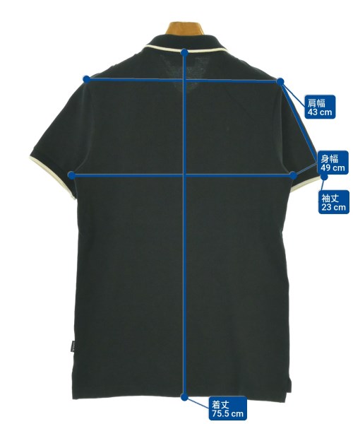 BALR.（ボーラ―）ポロシャツ 黒 サイズ:S メンズ/2200663824038