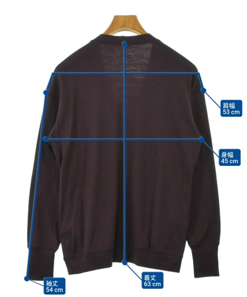 THE BASICS（ザベーシックス）カーディガン 赤 サイズ:S メンズ/2200618939053