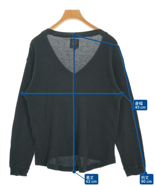 THE BASICS（ザベーシックス）Tシャツ・カットソー 黒 サイズ:0(XS位) レディース/2200673706058