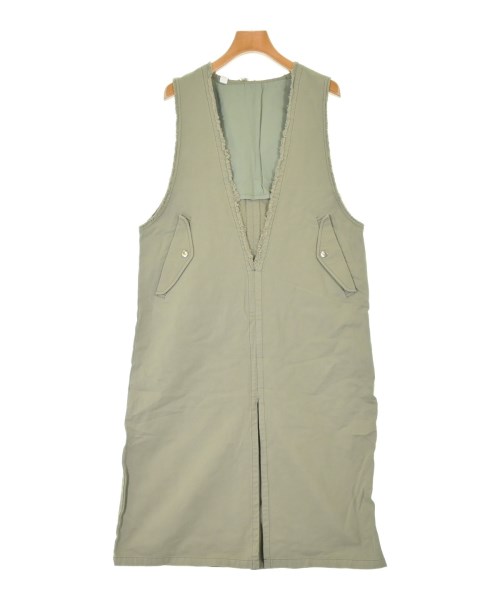 USU GALLERY(ユーエスユーギャラリー)ワンピース カーキ サイズ:2(M位)/2200646766102