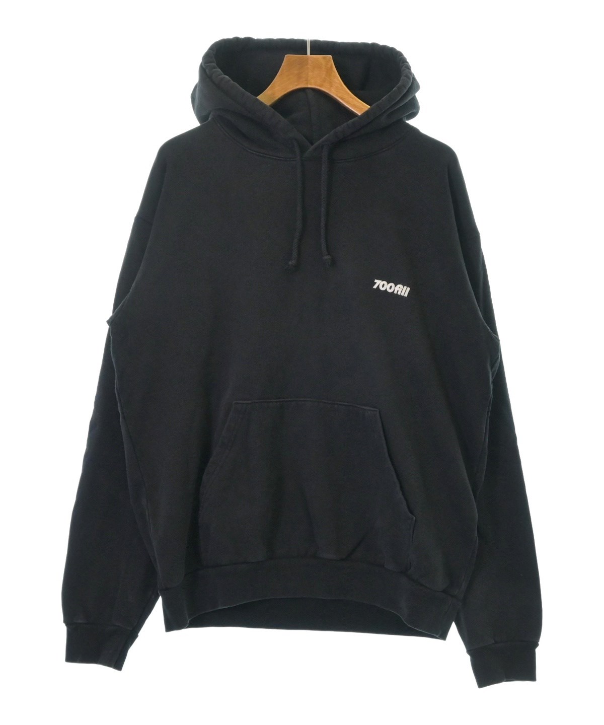 700fill（セブンハンドレッドフィル）パーカー 黒 サイズ:L メンズ
