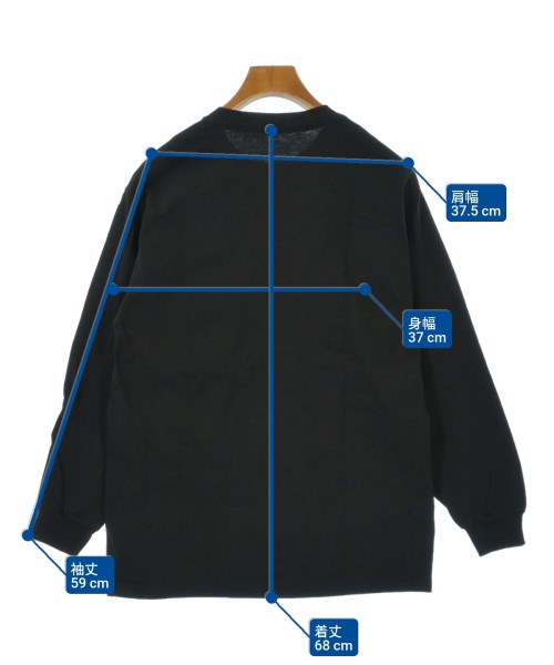 700fill（セブンハンドレッドフィル）Tシャツ・カットソー 黒 サイズ:M メンズ/2200647521106