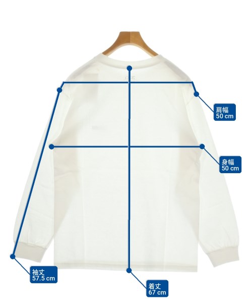 700fill（セブンハンドレッドフィル）Tシャツ・カットソー 白 サイズ:M メンズ/2200716273240