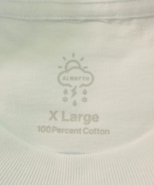 ALWAYTH（オールウェイス）Tシャツ・カットソー 白 サイズ:XL メンズ/2200625780013