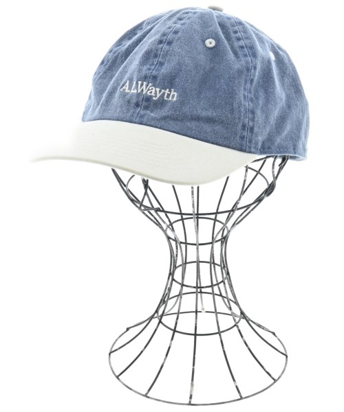 ALWAYTH(オールウェイス)キャップ 紺 サイズ:-/2200651973113