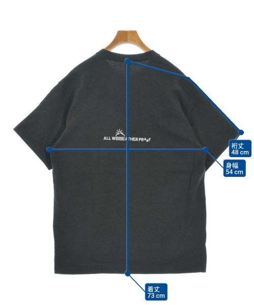 ALWAYTH（オールウェイス）Tシャツ・カットソー グレー サイズ:L メンズ/2200663286027