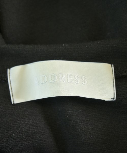 ADDRESS（アドレス）Tシャツ・カットソー 黒 サイズ:F レディース/2200636754096