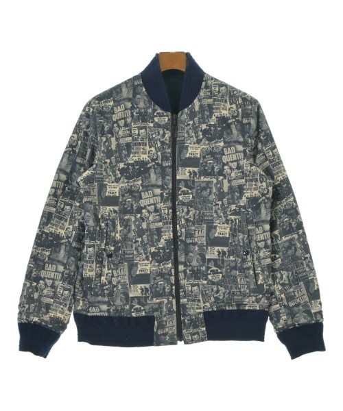 BAD QUENTIN（バッドクエンティン）ミリタリーブルゾン 紺 サイズ:M メンズ/2200631754039