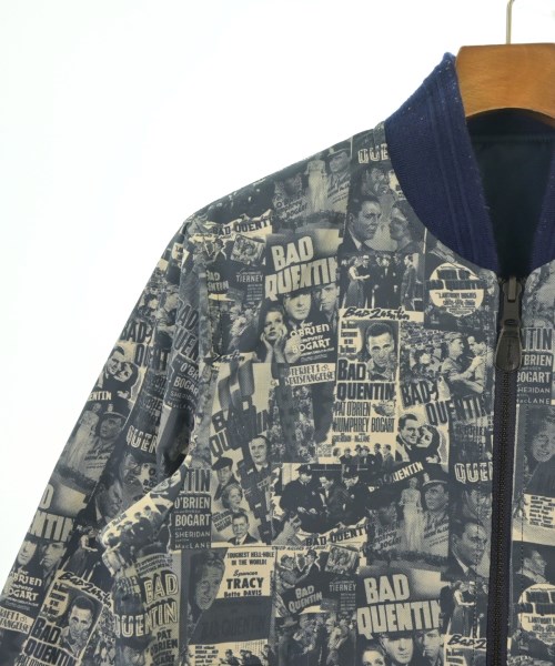 BAD QUENTIN（バッドクエンティン）ミリタリーブルゾン 紺 サイズ:M メンズ/2200631754039