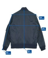 BAD QUENTIN（バッドクエンティン）ミリタリーブルゾン 紺 サイズ:M メンズ/2200631754039