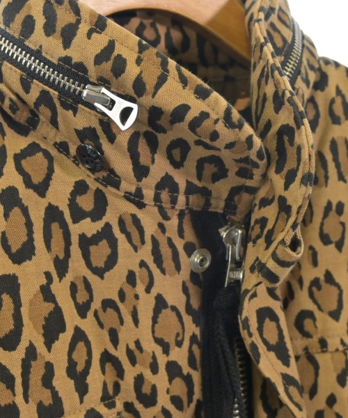 VIS A VIS（ヴィザヴィ）ミリタリーブルゾン 茶 サイズ:3(L位) レディース/2200637311052