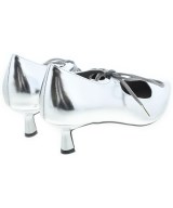 VIS A VIS（ヴィザヴィ）パンプス シルバー サイズ:L(24.5cm位) レディース/2200625980307