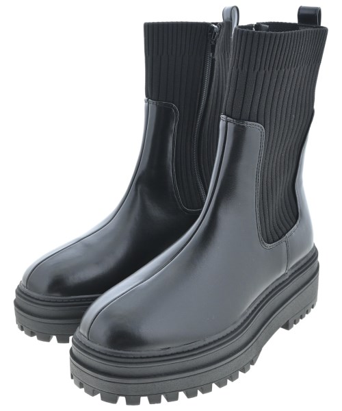 VIS A VIS(ヴィザヴィ)ブーツ 黒 サイズ:L(24.5cm位)/2200625980390