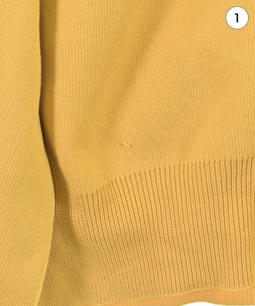 VIS A VIS（ヴィザヴィ）カーディガン 黄 サイズ:F レディース/2200643022027