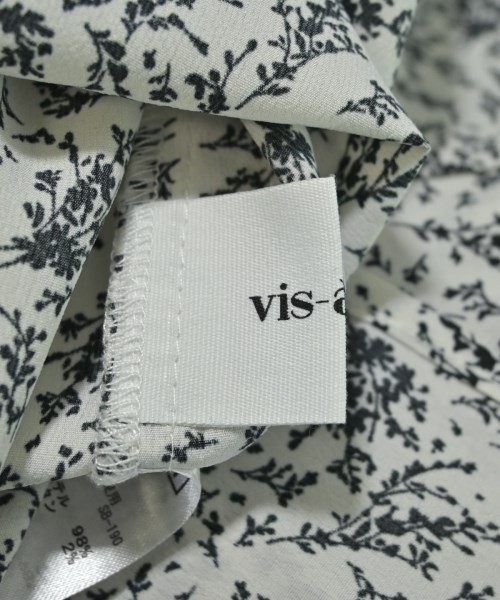 VIS A VIS（ヴィザヴィ）ブラウス 白 サイズ:F レディース/2200643050136