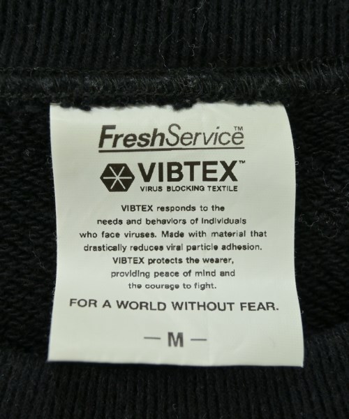 FreshService（フレッシュサービス）スウェット 黒 サイズ:M メンズ/2200636402034