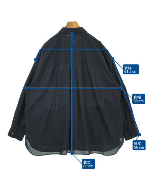 FreshService（フレッシュサービス）カジュアルシャツ 紺 サイズ:F メンズ/2200639864020