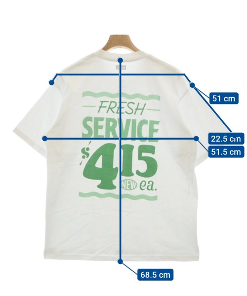 FreshService（フレッシュサービス）Tシャツ・カットソー 白 サイズ:M メンズ/2200540004089