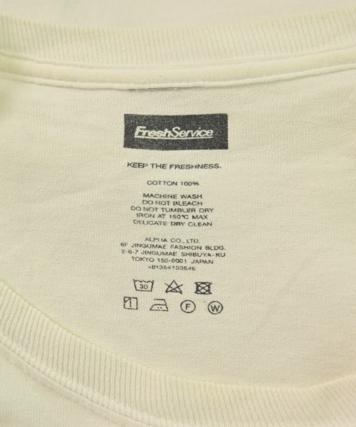 FreshService（フレッシュサービス）Tシャツ・カットソー 白 サイズ:-(L位) メンズ/2200622430010