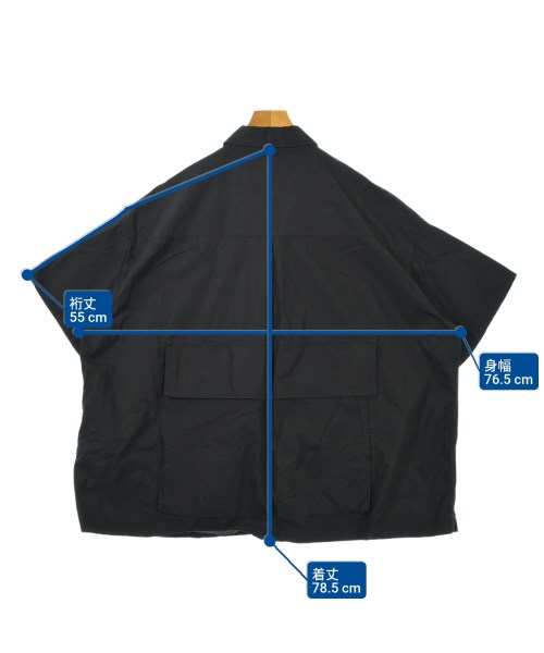 FreshService（フレッシュサービス）カジュアルシャツ 黒 サイズ:-(XXL位) メンズ/2200612436022