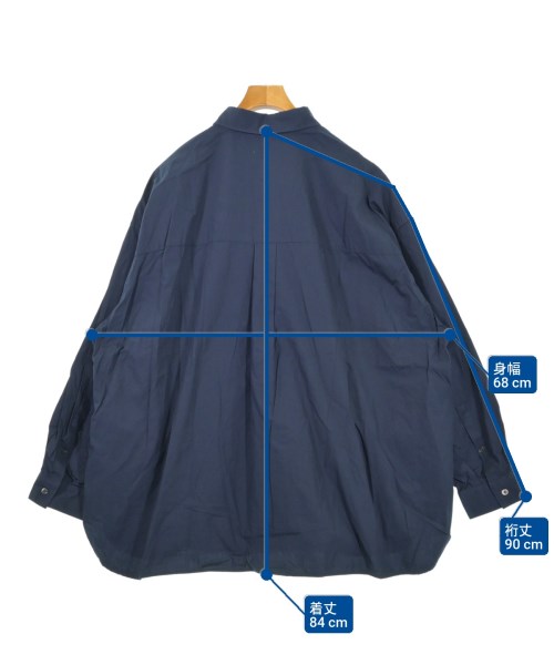 FreshService（フレッシュサービス）カジュアルシャツ 紺 サイズ:F メンズ/2200628304117