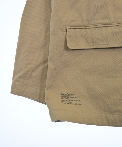 FreshService（フレッシュサービス）カジュアルジャケット ベージュ サイズ:L メンズ/2200628517012