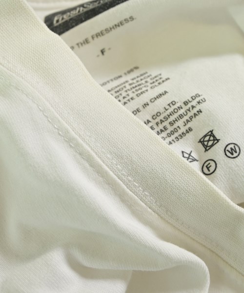 FreshService（フレッシュサービス）Tシャツ・カットソー 白 サイズ:F メンズ/2200612443082