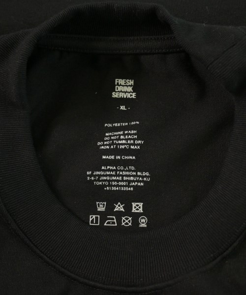 FreshService（フレッシュサービス）Tシャツ・カットソー 黒 サイズ:XL メンズ/2200614091052