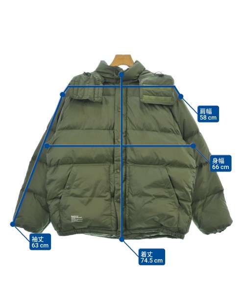 FreshService（フレッシュサービス）ダウンジャケット/ダウンベスト カーキ サイズ:M メンズ/2200606287036