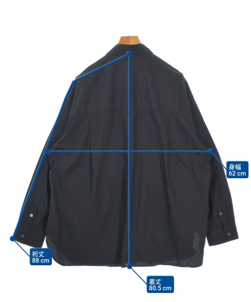 FreshService（フレッシュサービス）カジュアルシャツ 黒 サイズ:M メンズ/2200674378032