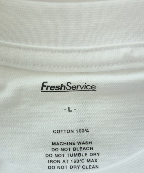 FreshService（フレッシュサービス）Tシャツ・カットソー 白 サイズ:L メンズ/2200674783140
