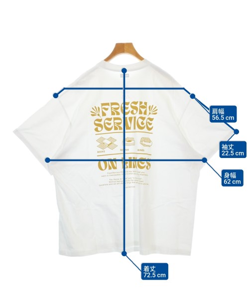 FreshService（フレッシュサービス）Tシャツ・カットソー 白 サイズ:L メンズ/2200681378100