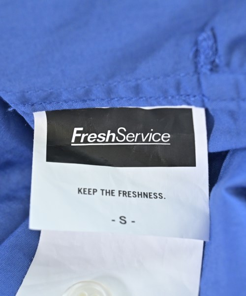 FreshService（フレッシュサービス）カジュアルシャツ 青 サイズ:S レディース/2200693898115