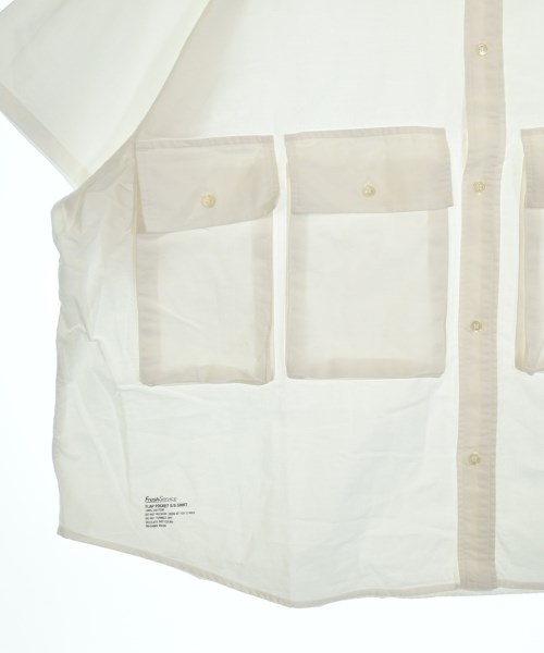 FreshService（フレッシュサービス）カジュアルシャツ 白 サイズ:F メンズ/2200646236322