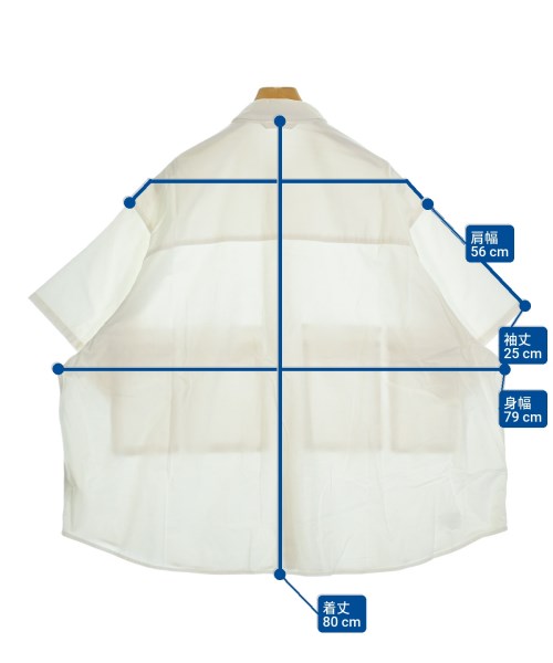 FreshService（フレッシュサービス）カジュアルシャツ 白 サイズ:F メンズ/2200646236322