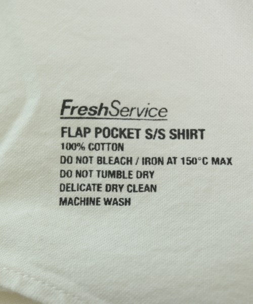 FreshService（フレッシュサービス）カジュアルシャツ 白 サイズ:F メンズ/2200646236339