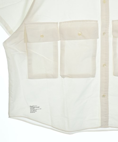 FreshService（フレッシュサービス）カジュアルシャツ 白 サイズ:F メンズ/2200646236339