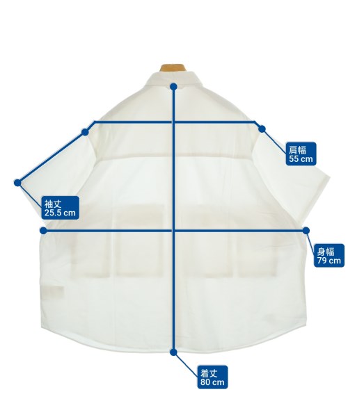 FreshService（フレッシュサービス）カジュアルシャツ 白 サイズ:F メンズ/2200646236339