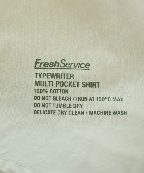 FreshService（フレッシュサービス）カジュアルシャツ 白 サイズ:L メンズ/2200646236353
