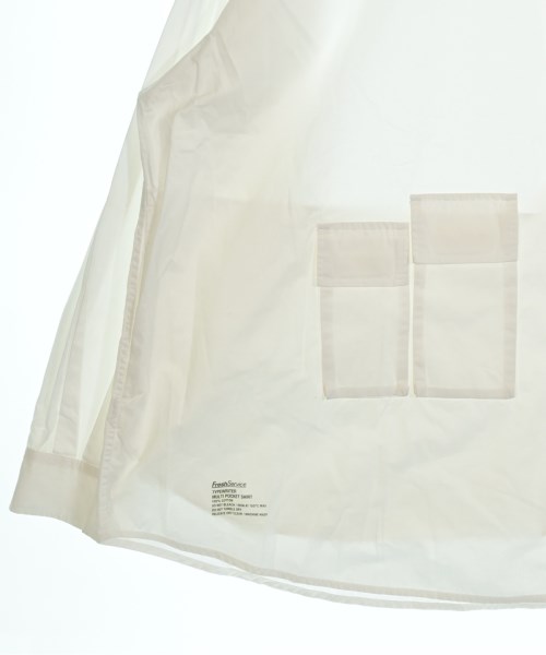 FreshService（フレッシュサービス）カジュアルシャツ 白 サイズ:L メンズ/2200646236360