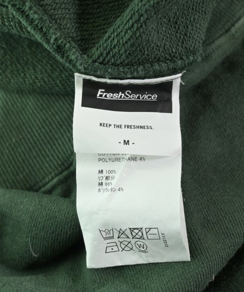 FreshService（フレッシュサービス）パーカー 緑 サイズ:M メンズ/2200652861013
