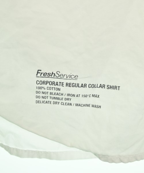 FreshService（フレッシュサービス）カジュアルシャツ 白 サイズ:F メンズ/2200658982163